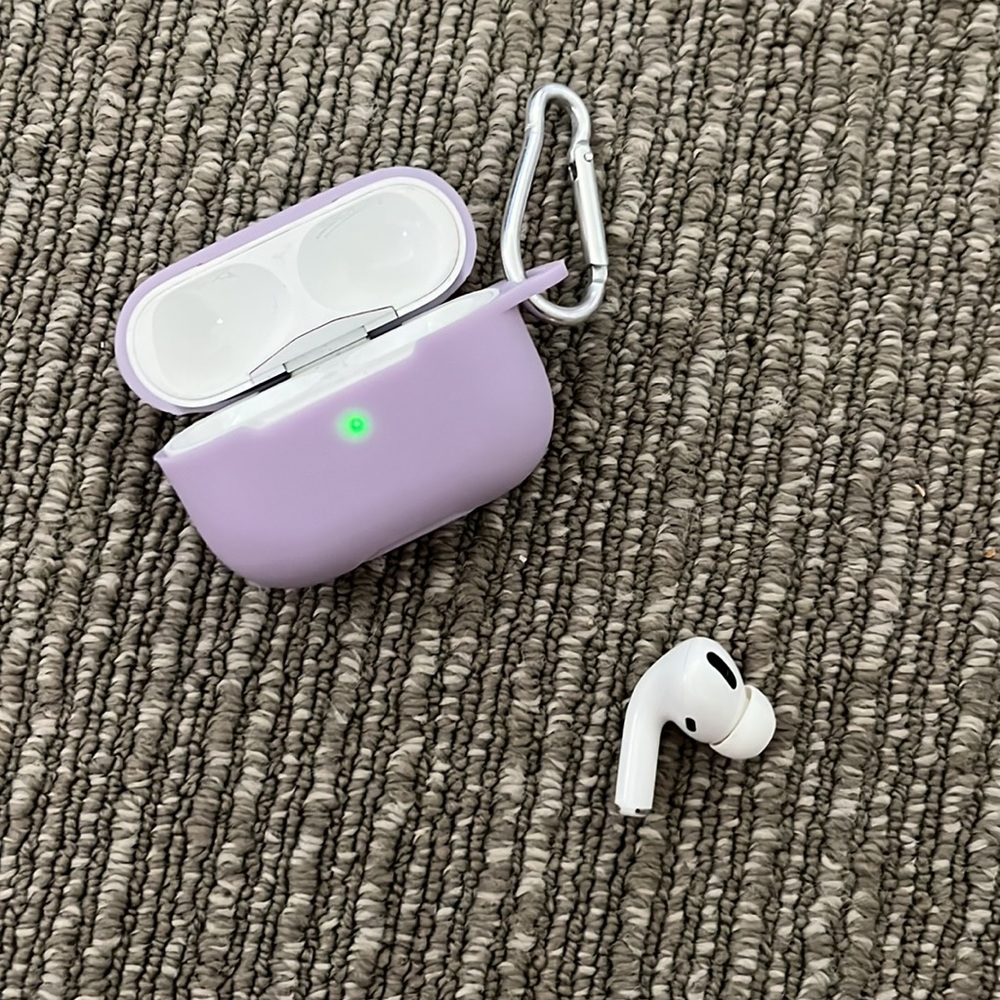 Apple AirPod Pros Case and Left AirPod
